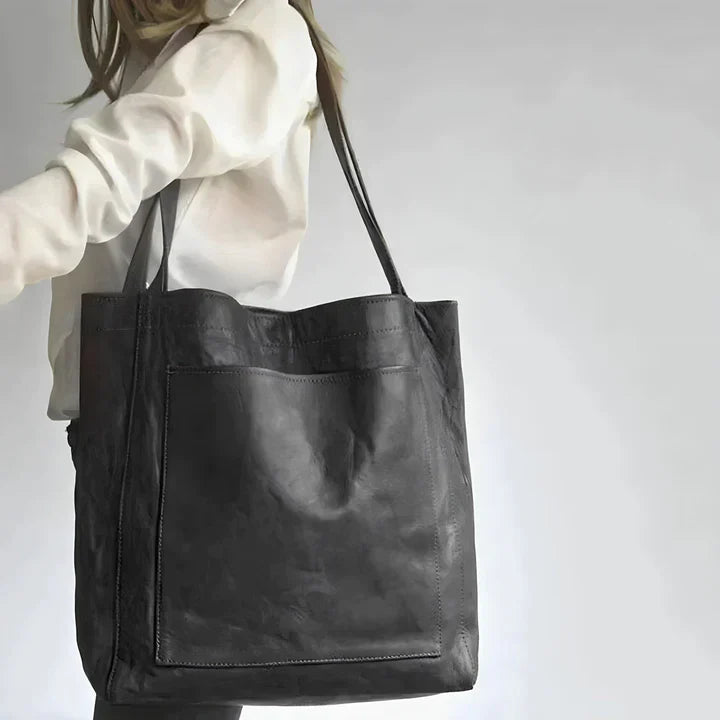 Jessica - Classic Leather Tote
