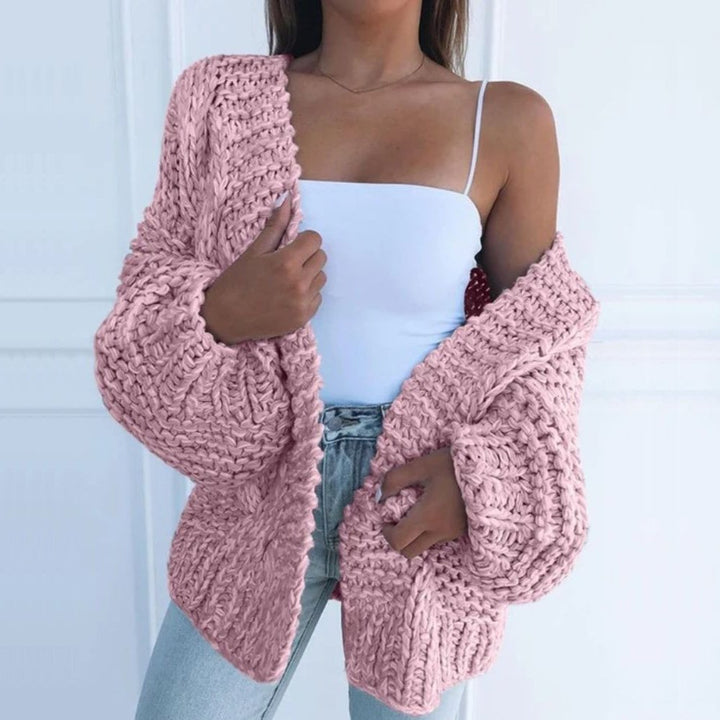 Delia - Chunky Knit Relaxed Cardigan