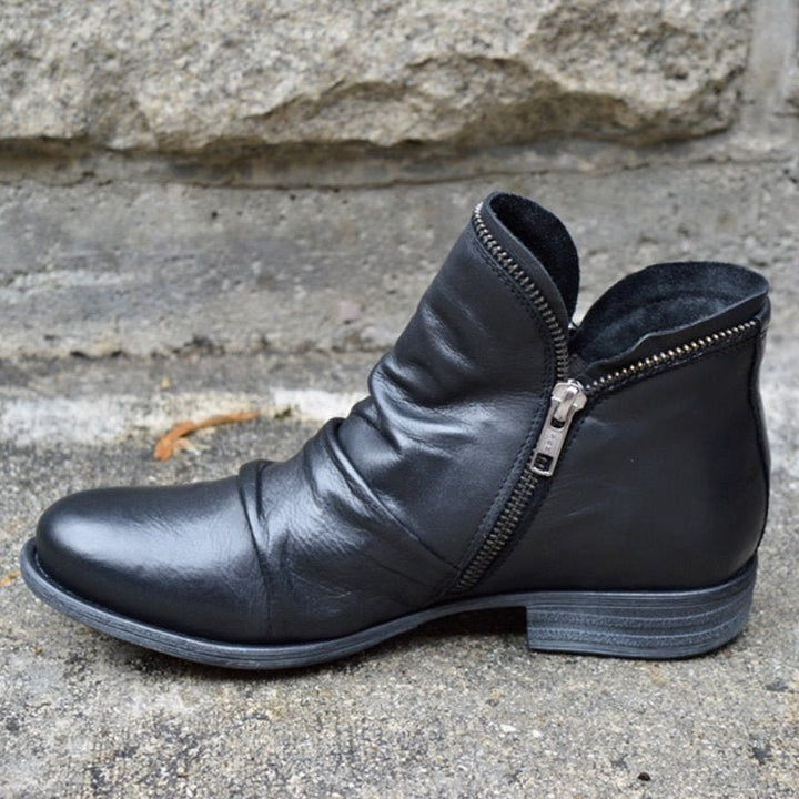 Grace - Stylish Side-Zip Boots