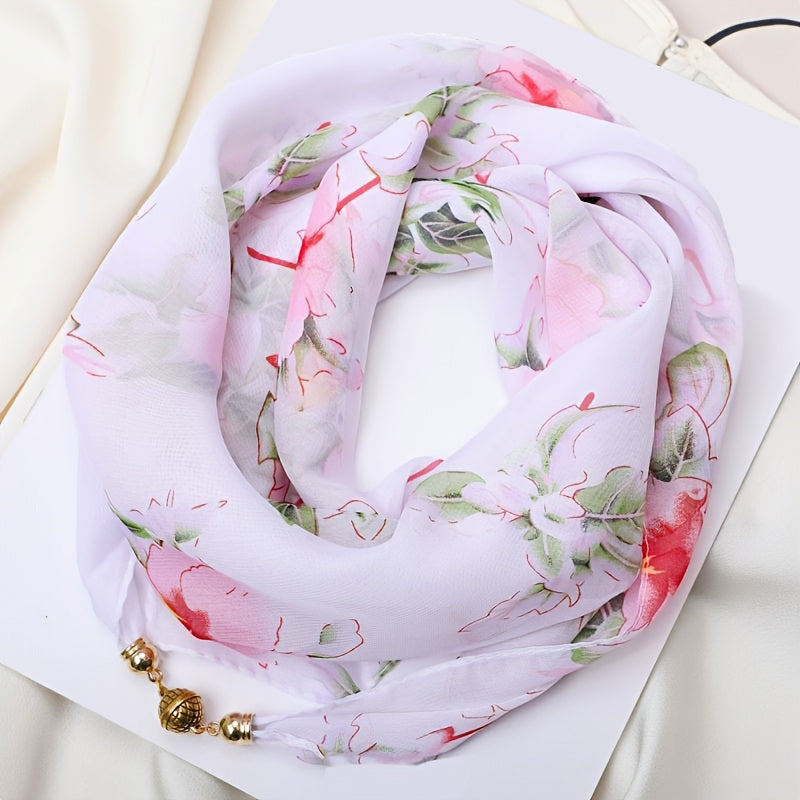 Seraphina - Scarf with Floral Print
