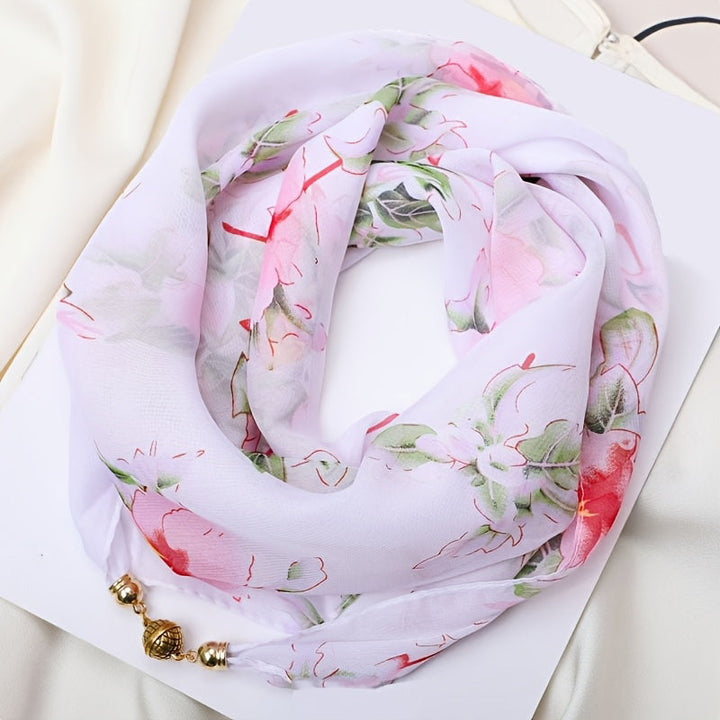 Seraphina - Scarf with Floral Print