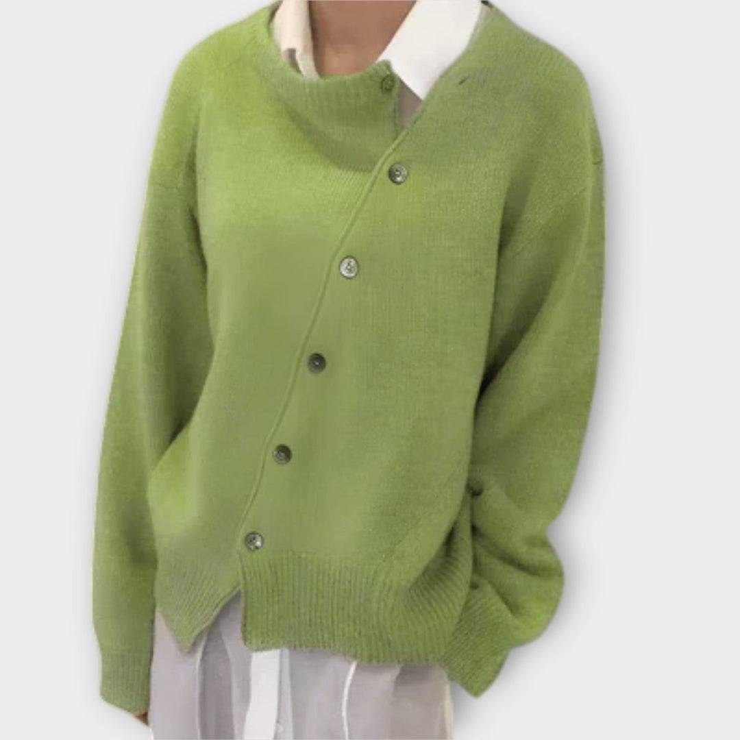 Margaret - Cozy Button Cardigan
