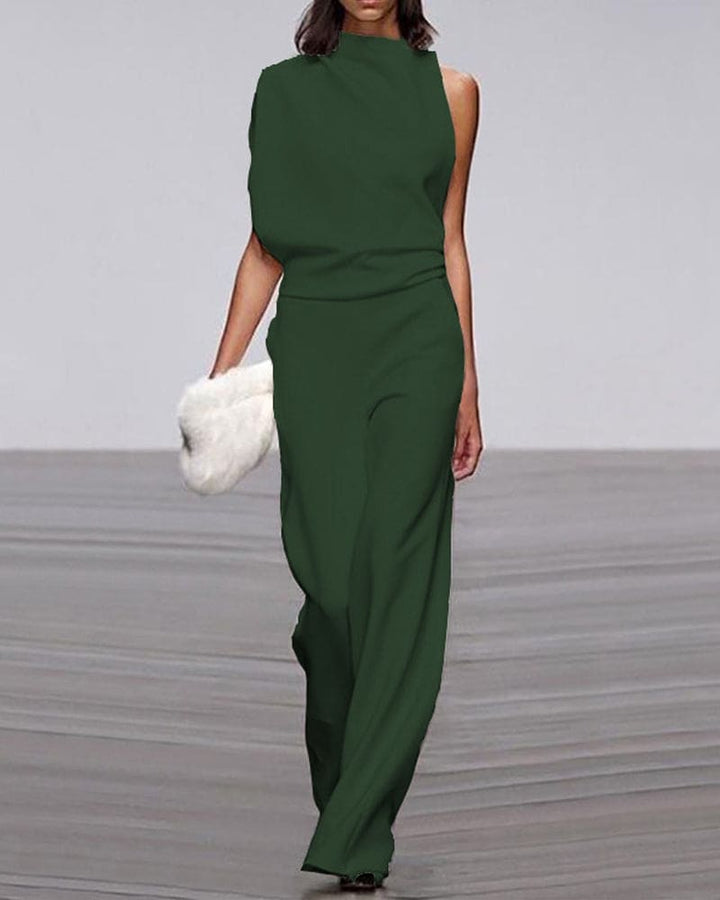 Phoebe - Elegant One-Shoulder Jumpsuit