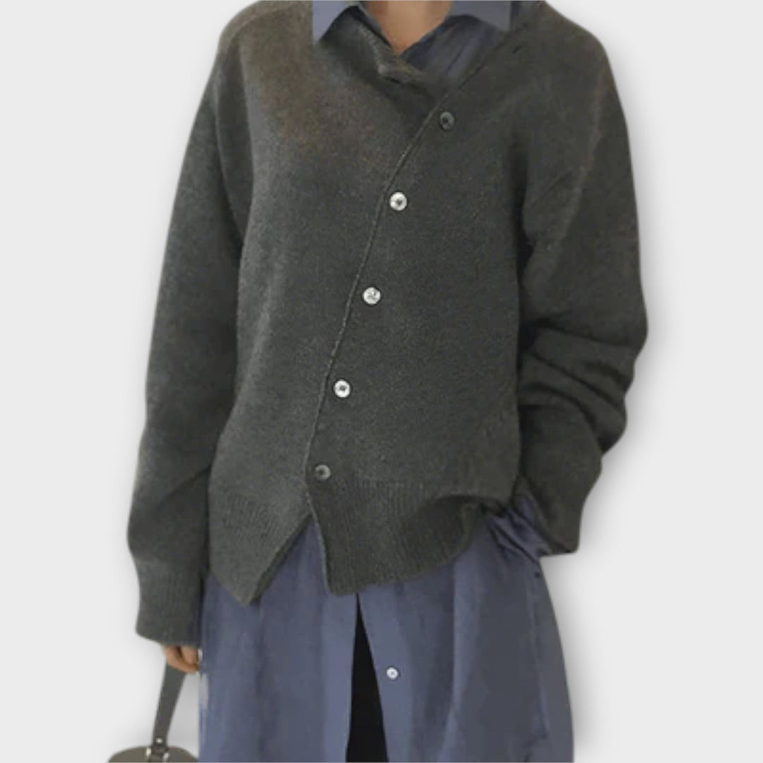Margaret - Cozy Button Cardigan