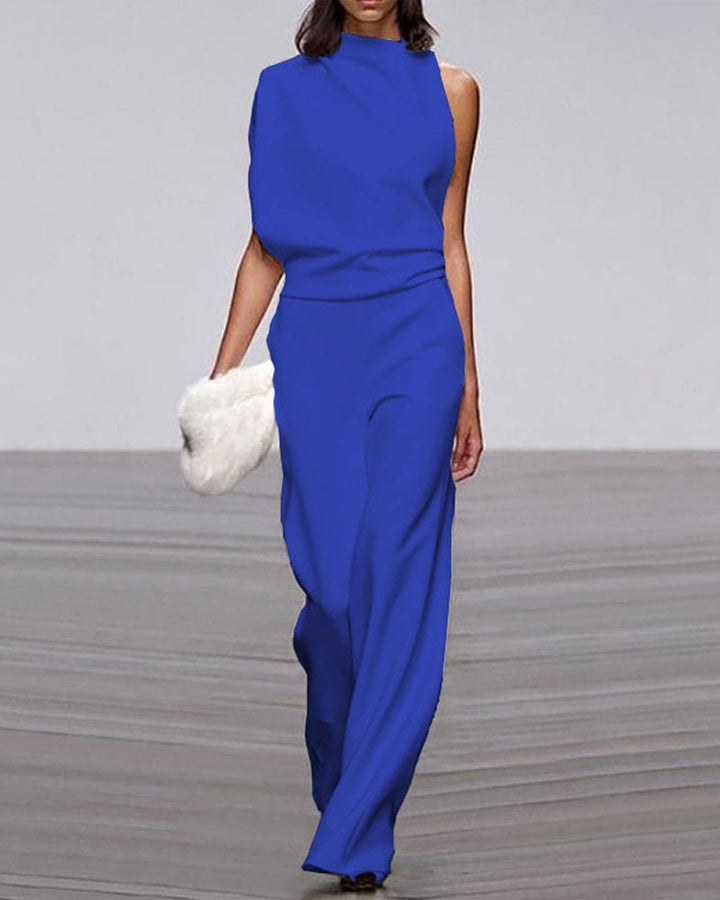 Phoebe - Elegant One-Shoulder Jumpsuit
