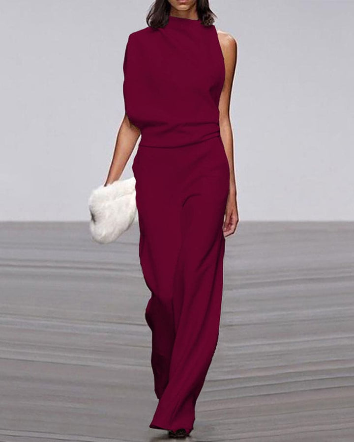 Phoebe - Elegant One-Shoulder Jumpsuit