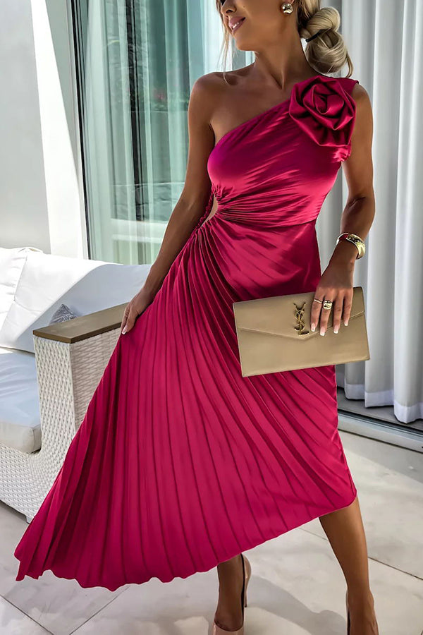 Sarah - Elegant Floral Dress