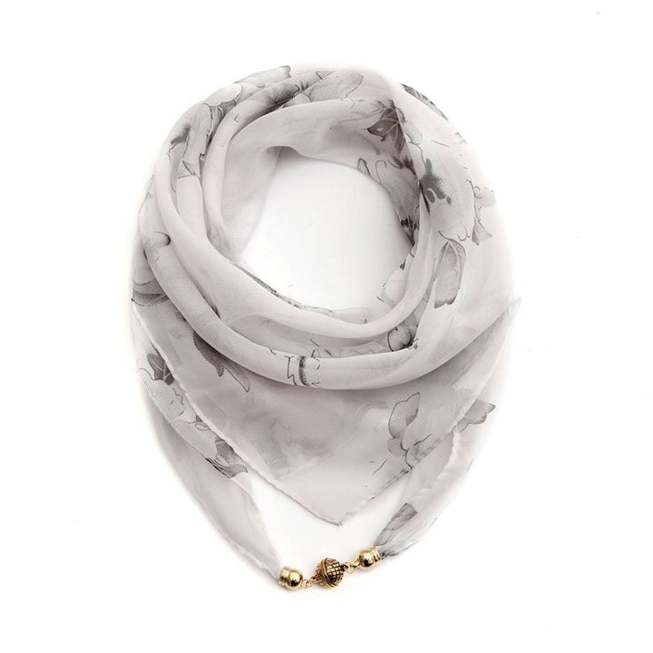 Seraphina - Scarf with Floral Print