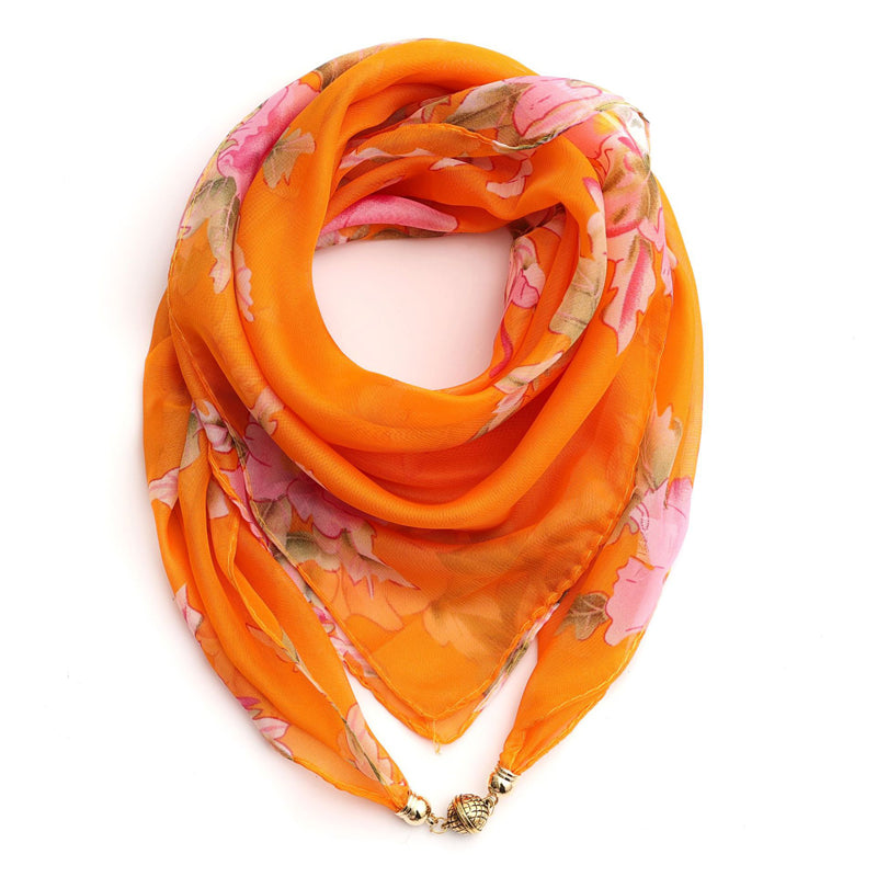 Seraphina - Scarf with Floral Print