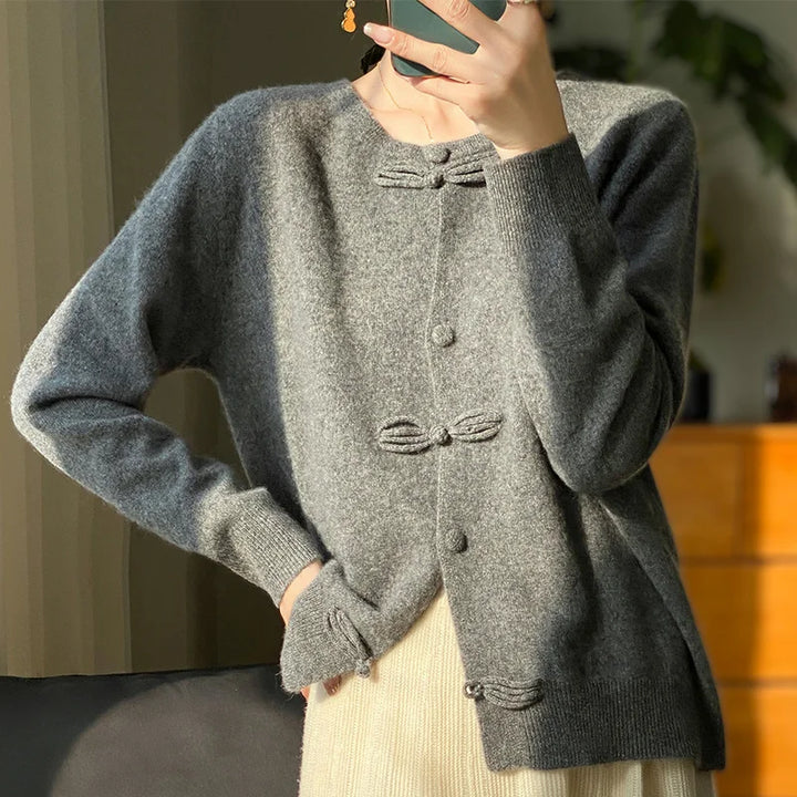 Clair - Bow Detail Cardigan