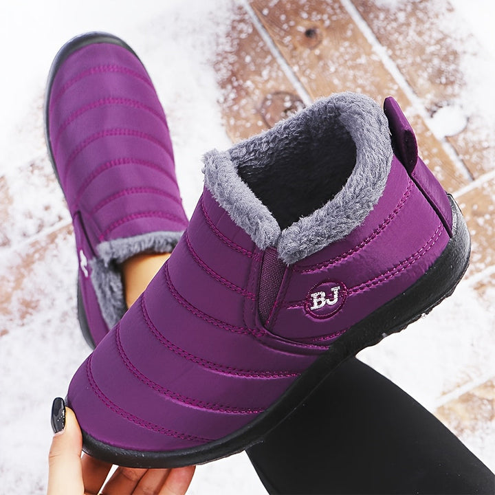 Linda - Warm Winter Slip-On Boots